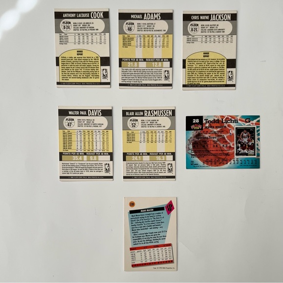 Denver Nuggets 7 Card Lot - Basketball - Picture 5 of 8